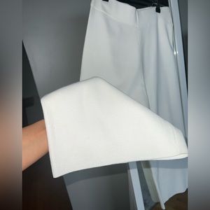 COS white Cotten capris